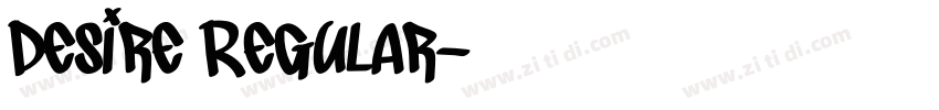 Desire Regular字体转换